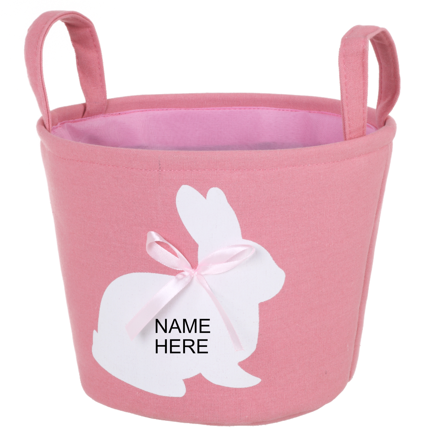 Fabric Easter Baskets - Pink