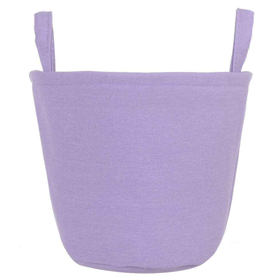 Fabric Easter Baskets - Purple
