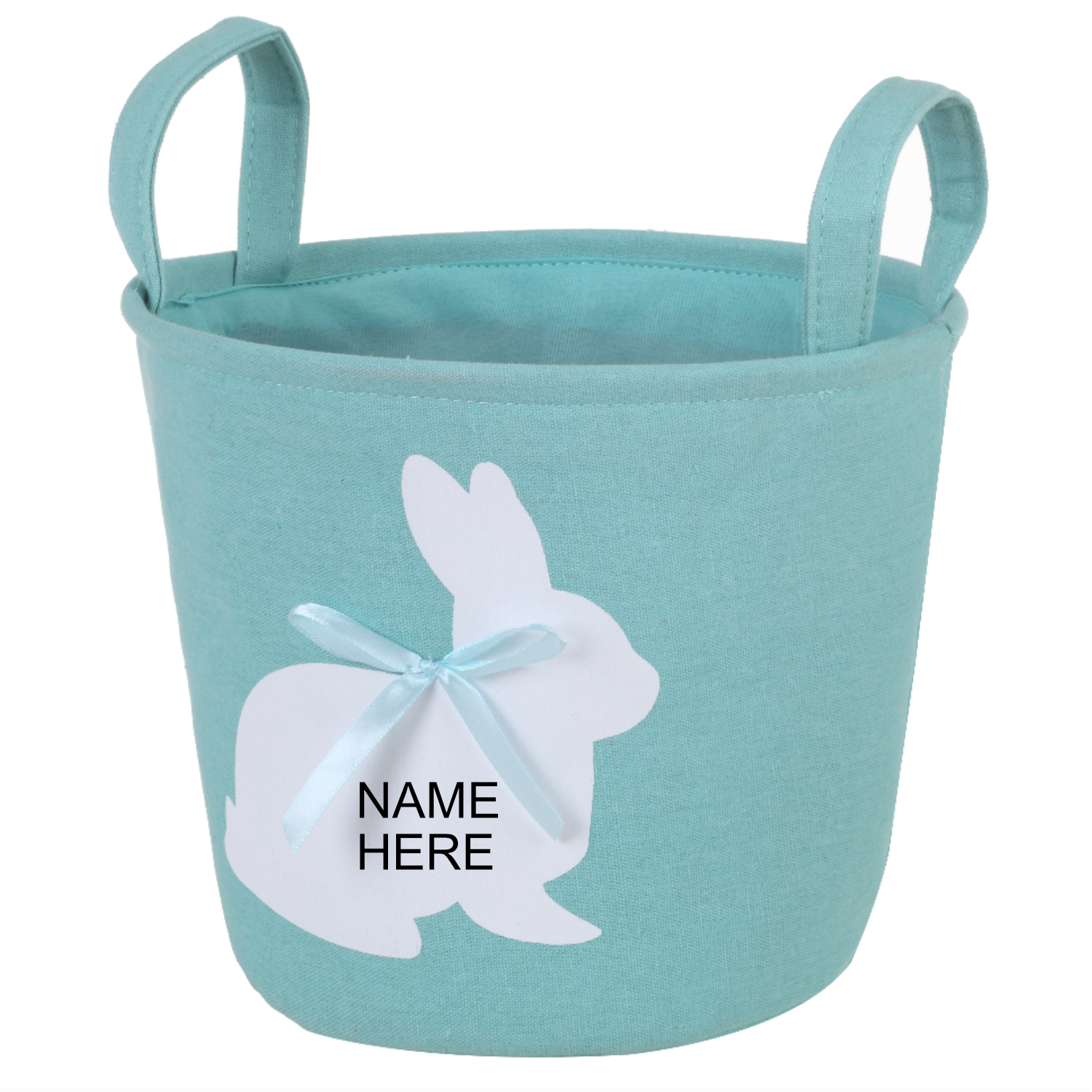 Fabric Easter Baskets - Teal