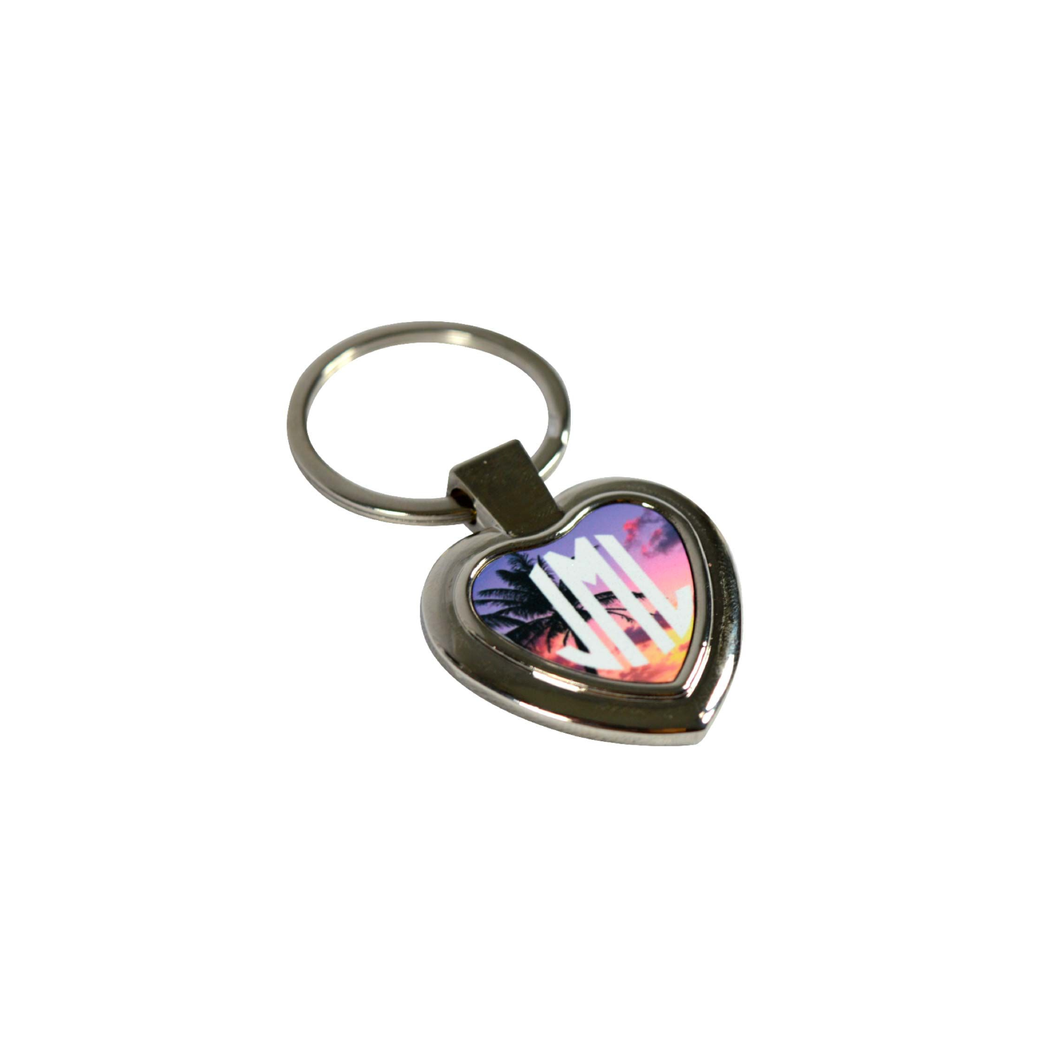 Heart Metal Keychain