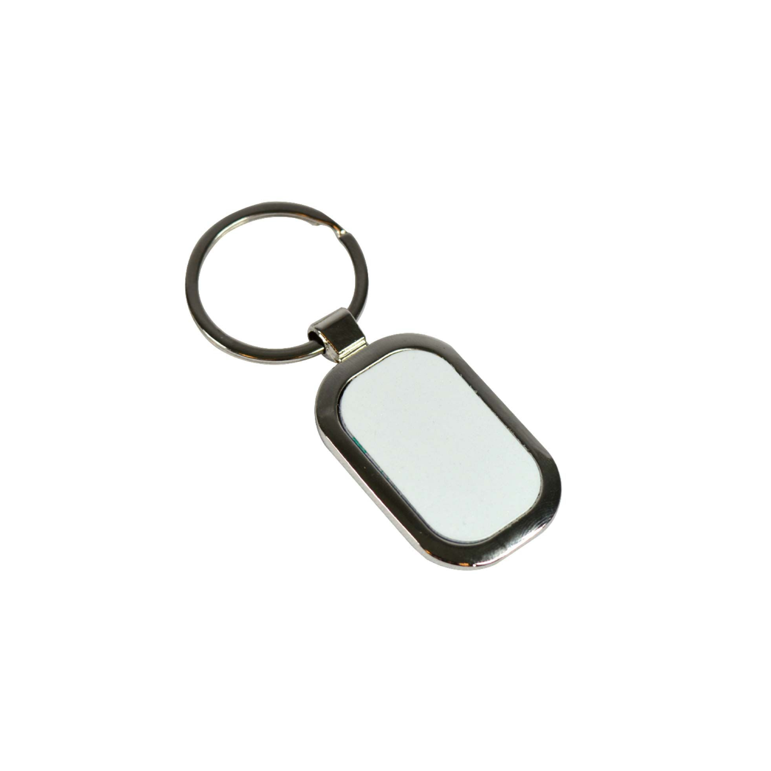 Rectangle Metal Keychain