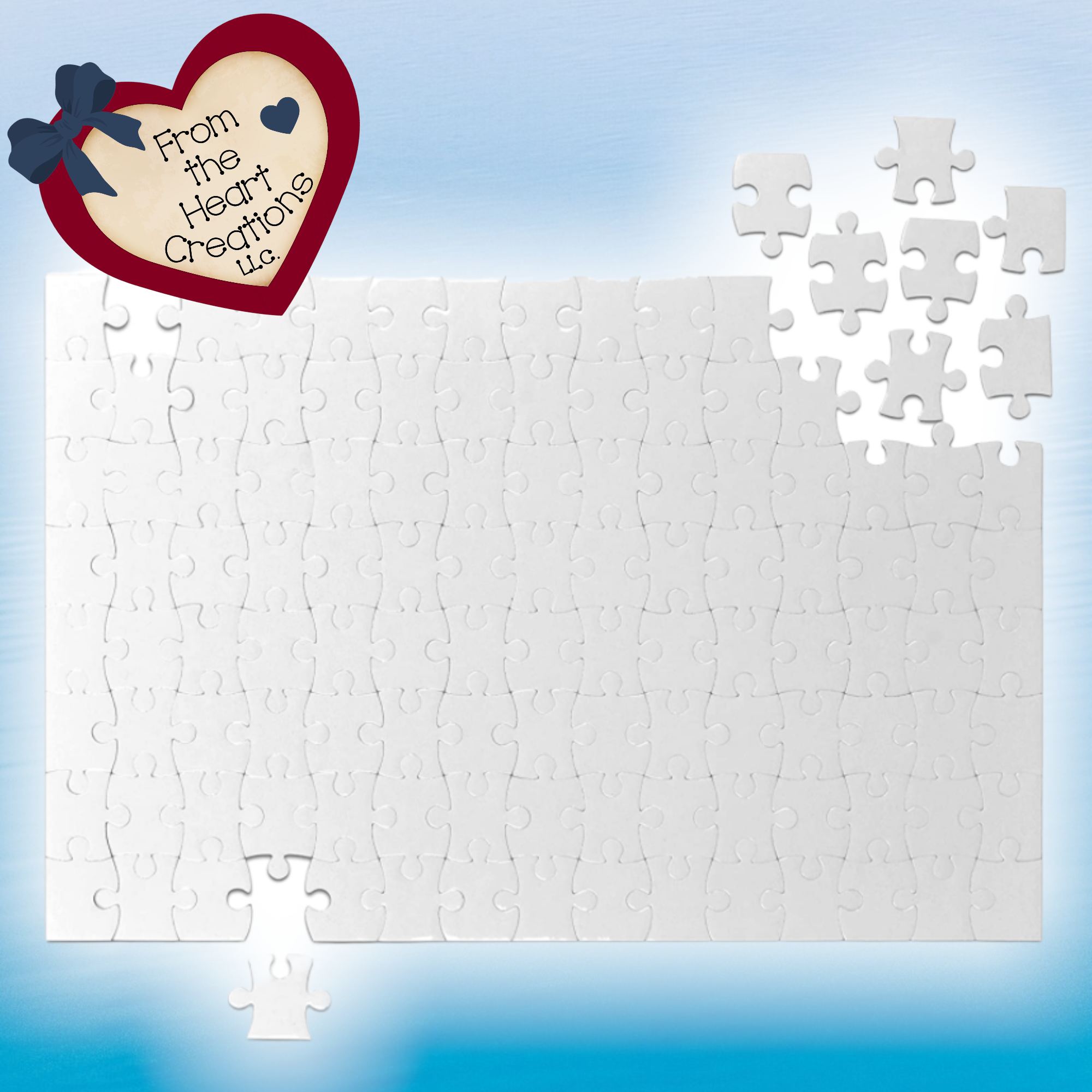 Photographic Puzzle 120 Pieces - Prom Proposal - Olivia/Multi Colored Flowers