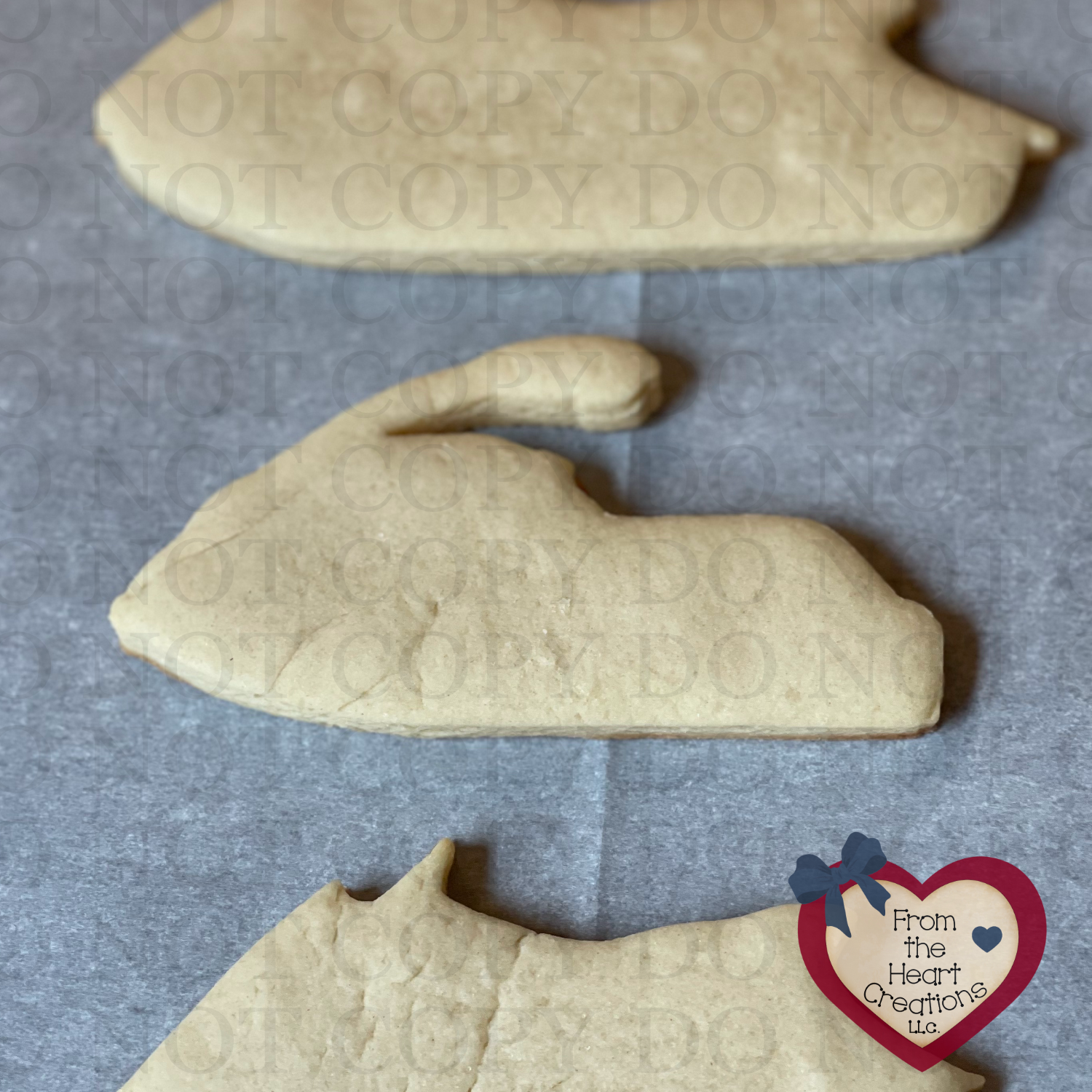 Stand Up Jet Ski Cookie Cutter