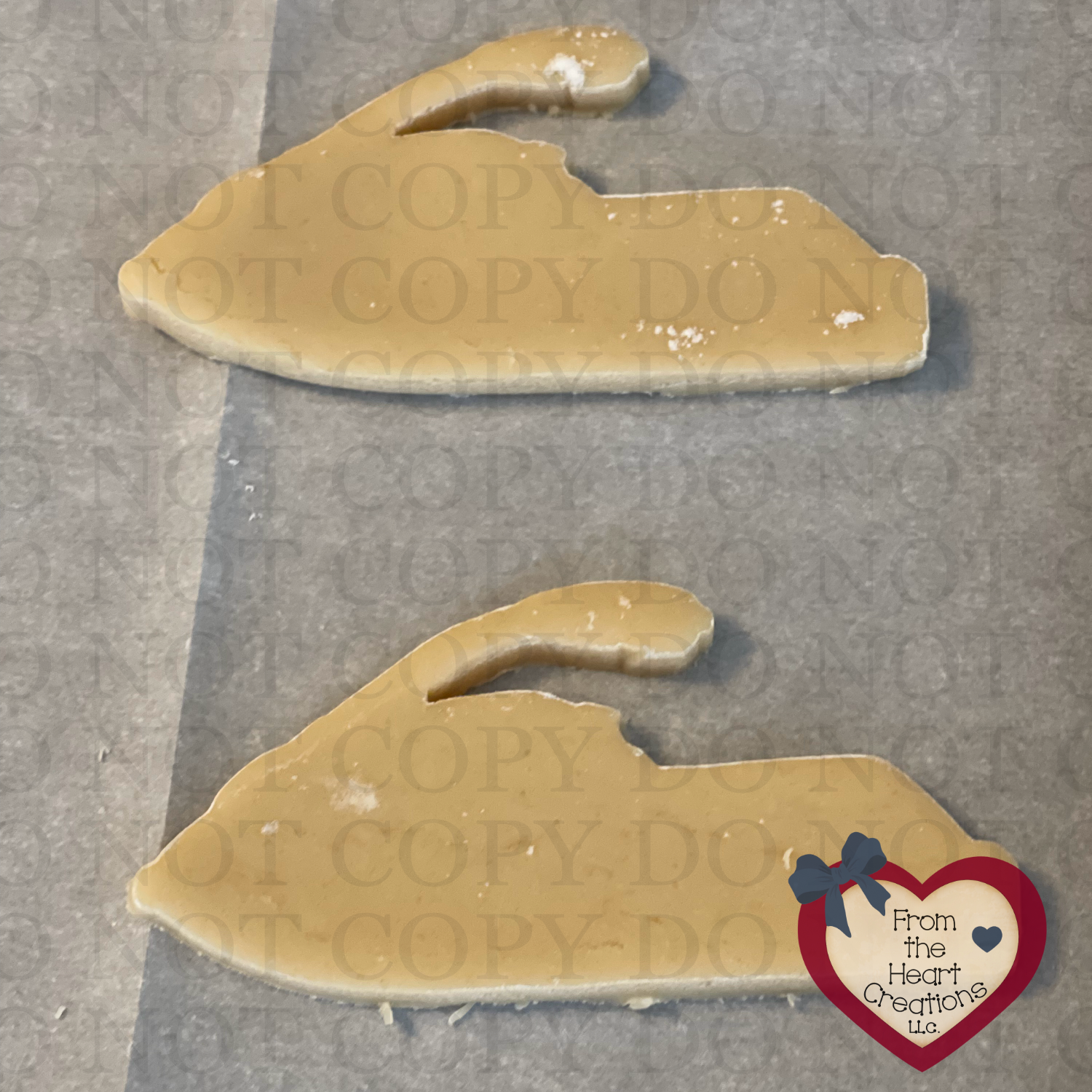 Stand Up Jet Ski Cookie Cutter
