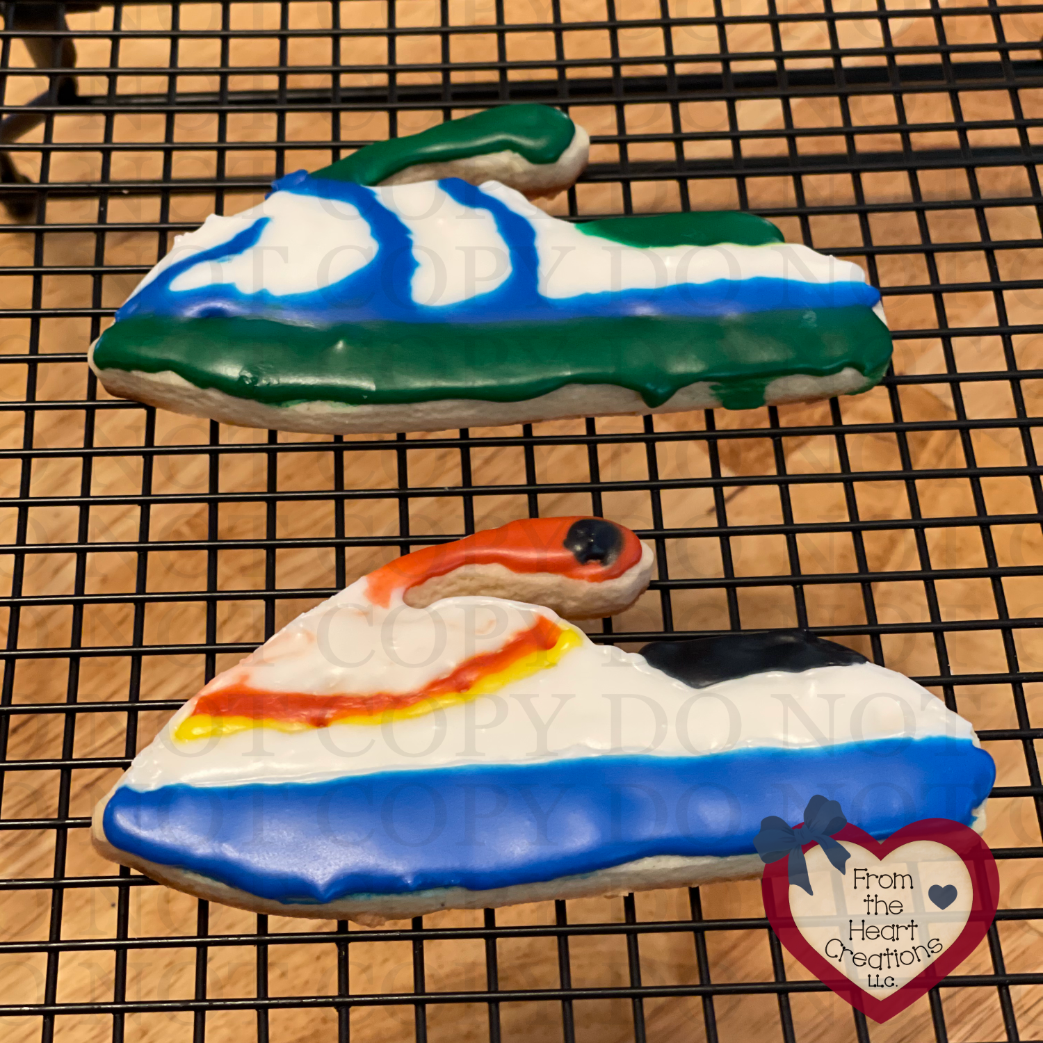Stand Up Jet Ski Cookie Cutter