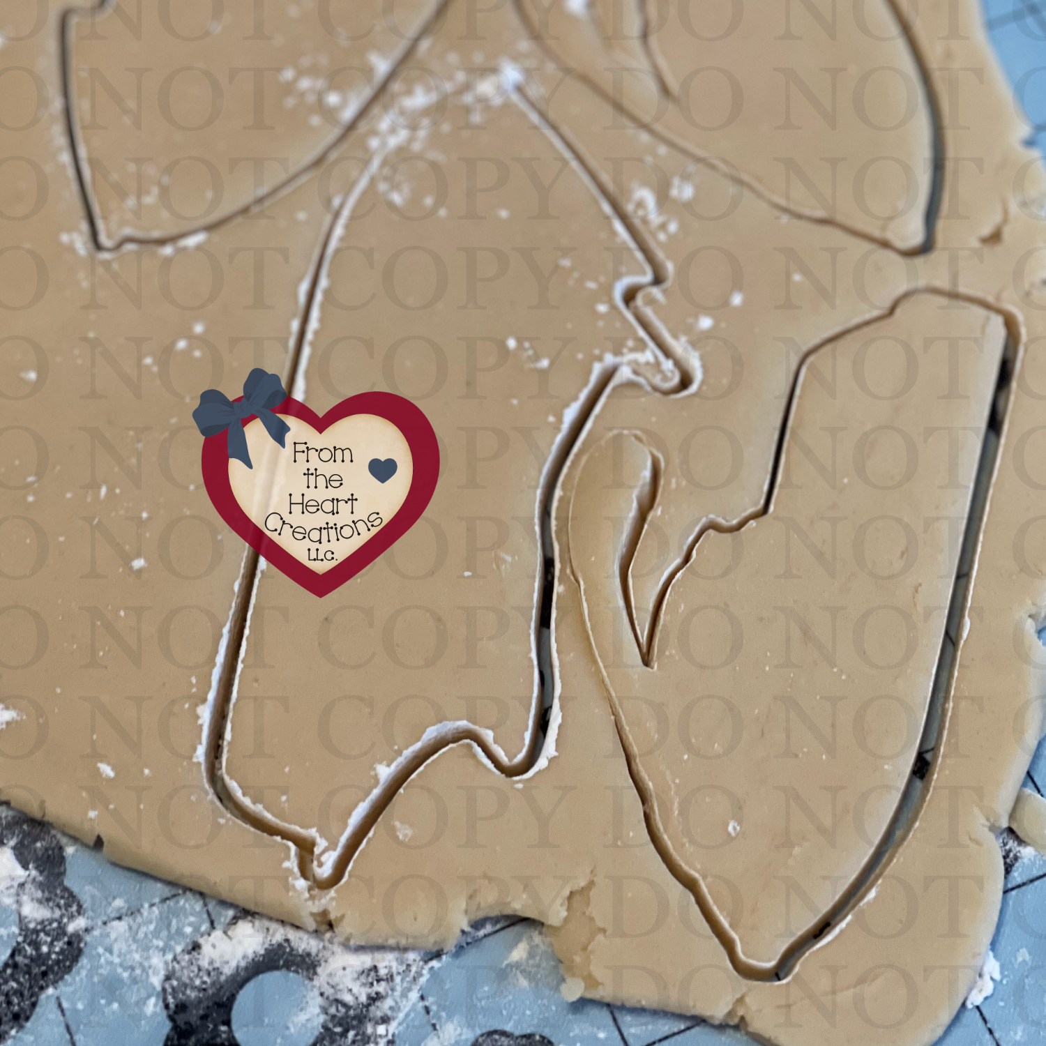 Stand Up Jet Ski Cookie Cutter