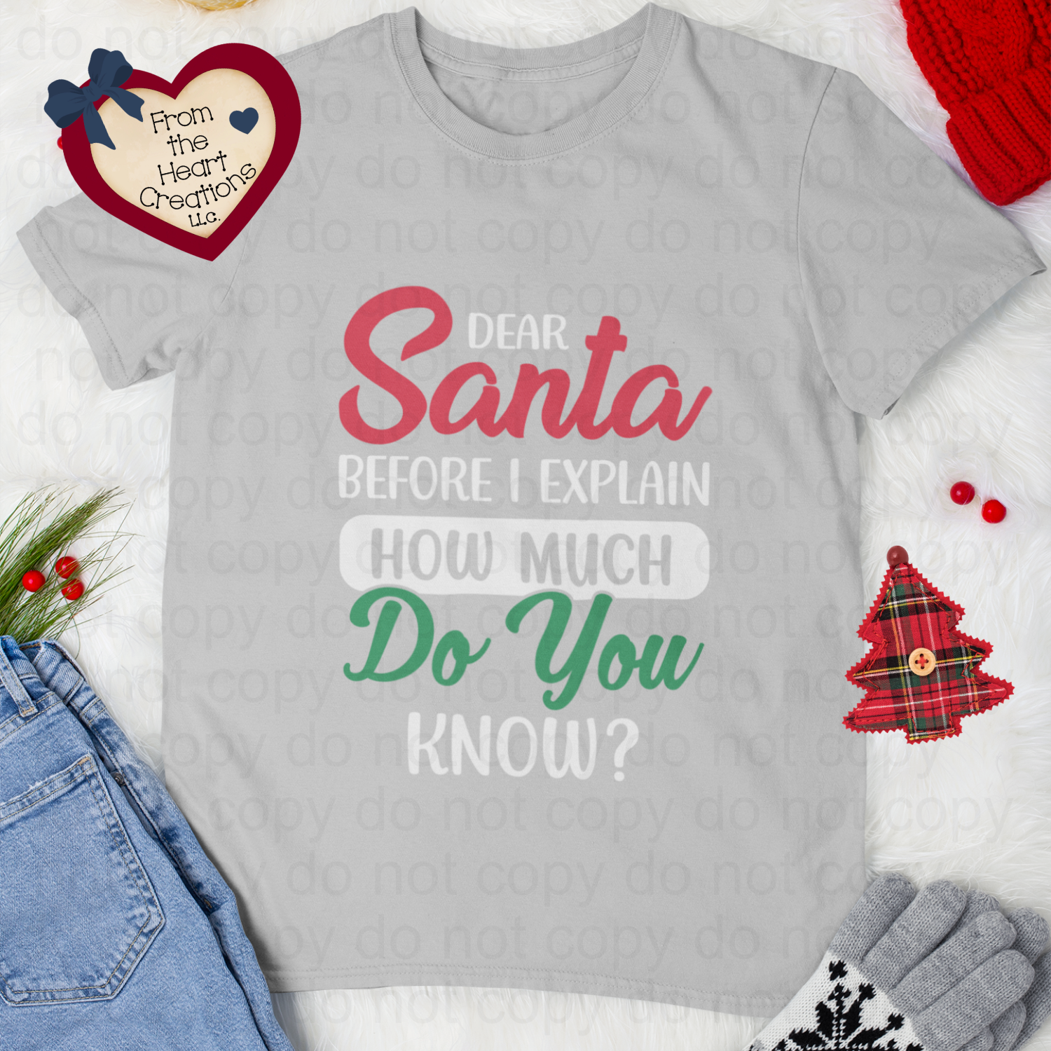 Dear Santa Before I Explain T-Shirt