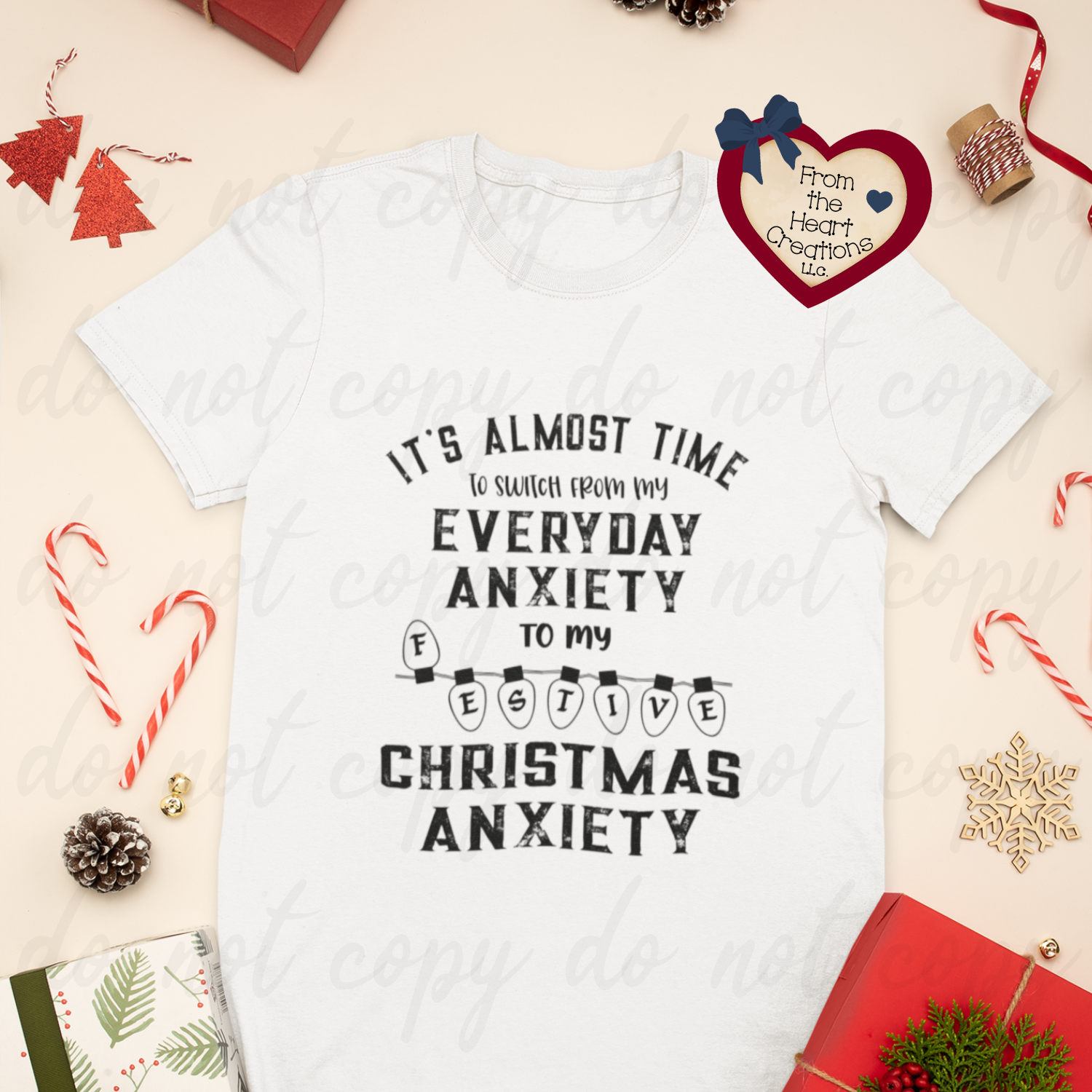 Christmas Anxiety T-Shirt