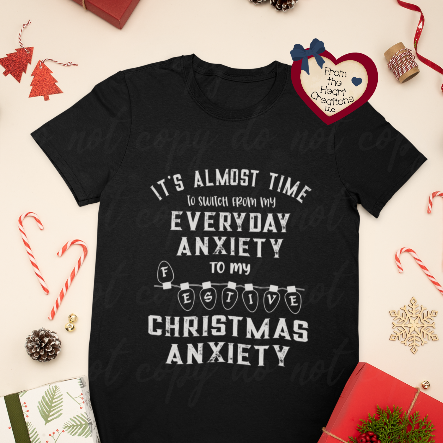 Christmas Anxiety T-Shirt