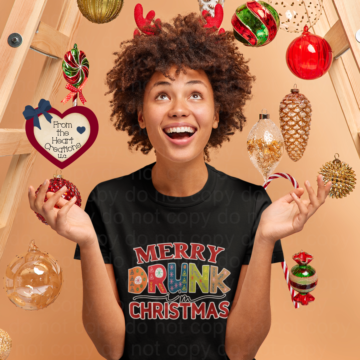 Merry Drunk I'm Christmas T-Shirt