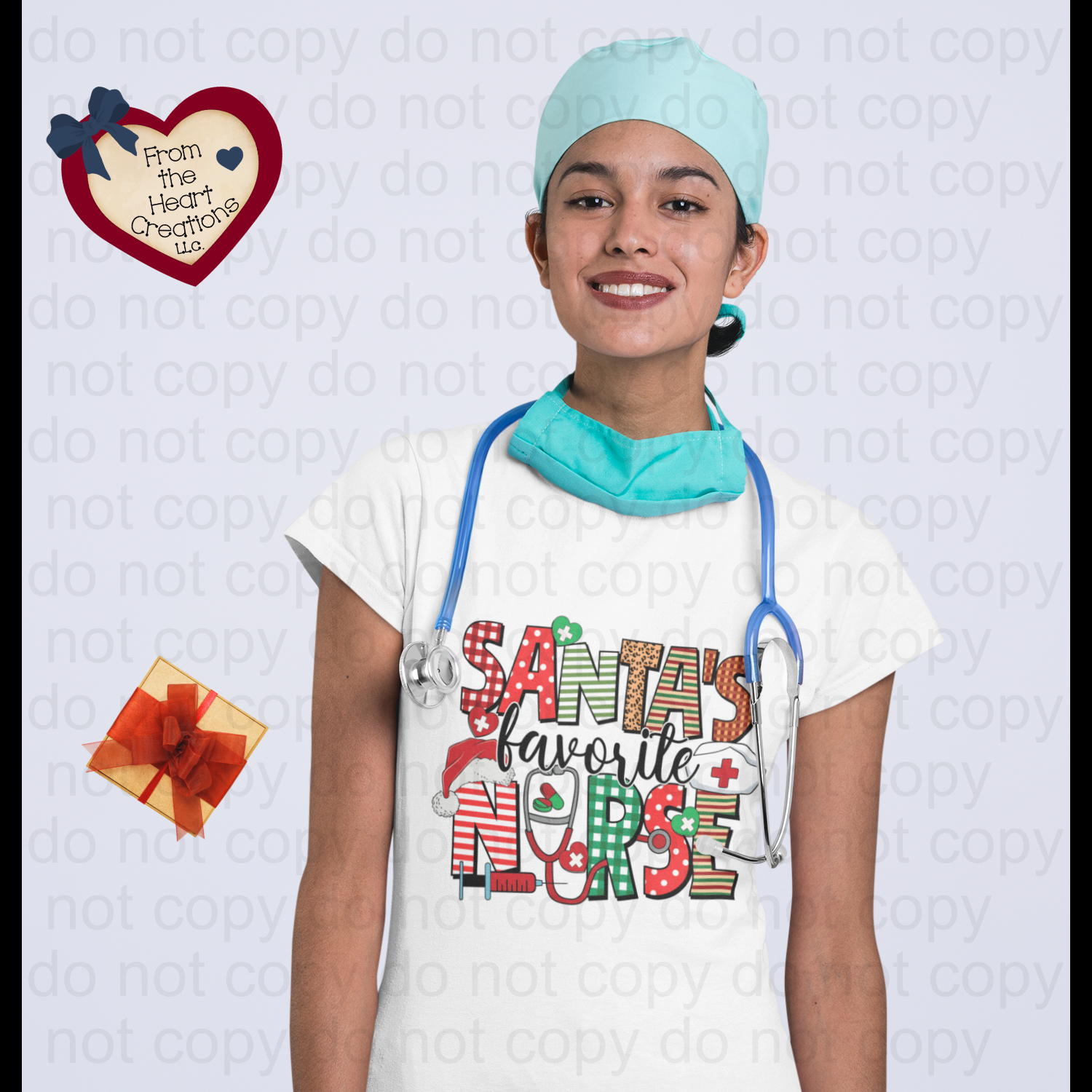 Santa's Favorite Nurse T-Shirt