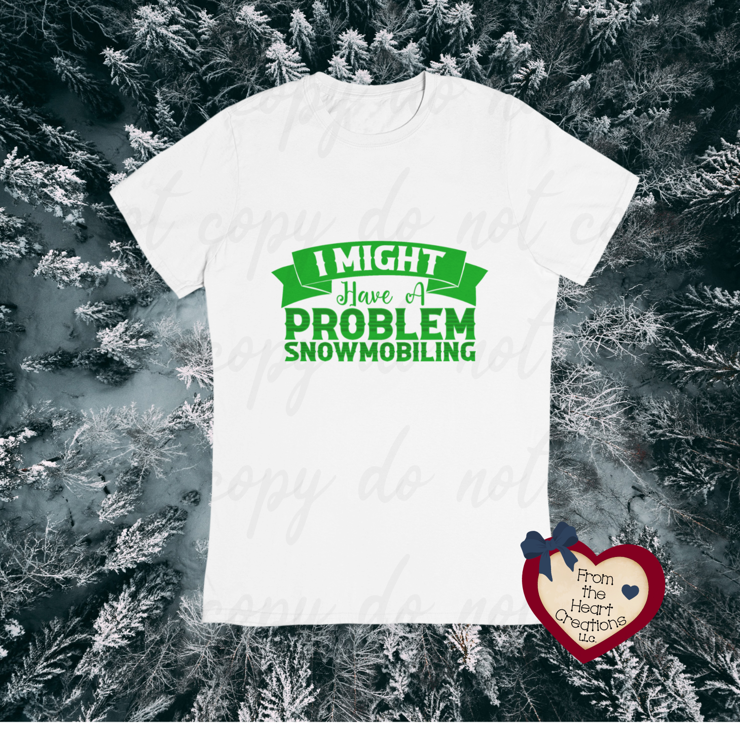 Snowmobile Problem T-Shirt
